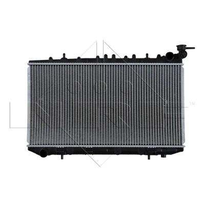 Kuva NRF 503497 Jäähdytin Alumiini 647 340 16 Jäähdytysrivat juotetut NISSAN: ALMERA 1 Hatchback