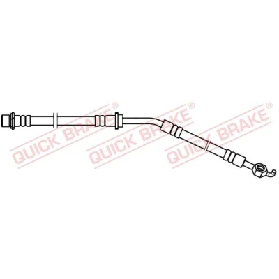 Kuva Jarruletku, Etuakseli, oikea TOYOTA YARIS, YARIS Skåp/halvkombi OE 90947W2029, 90947W2034, 90947W2050