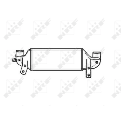 Kuva NRF 30863 Välijäähdytin Ilman anturia FORD: Focus Mk1 Farmari