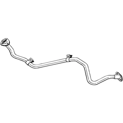 Kuva Pakoputki, Edessä TOYOTA HILUX Pick up V, VW TARO OE 1741054721, J1741054720, J1741054721