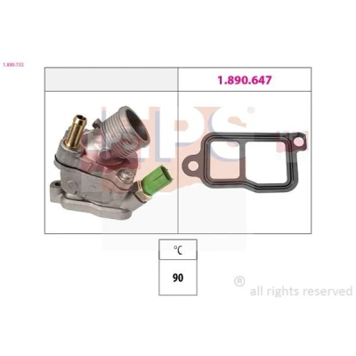 Kuva EPS 1.880.732 Termostaatti 90 Made in Italy OE Equivalent VOLVO: V50, V70 2, XC90 I