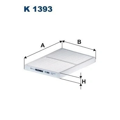 Kuva FILTRON K 1393 Raitisilmasuodatin Hiukkassuodatin 272 196 21