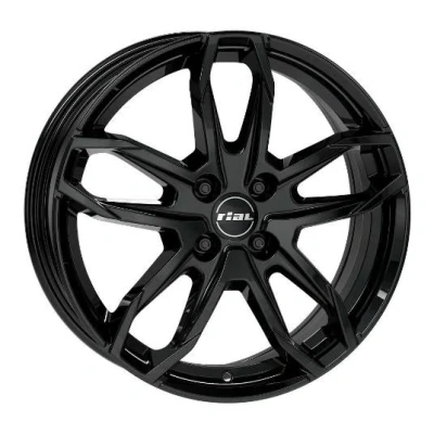 Kuva Rial Lucca Diamond Black 7.5x17 5/115 ET45 B70.2