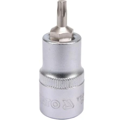 Kuva YATO YT 04312 Hylsyavain 1/2 Torx DIN 3120 T27 Kromi vanadium teräs, Työkaluteräs