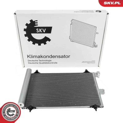 Kuva ESEN SKV 86SKV046 Ilmastoinnin Lauhdutin Vedenerottimella Alumiini 560mm