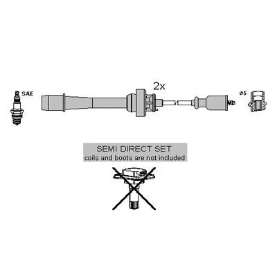 Kuva HITACHI 134954 Sytytysjohto MAZDA: 323 F 6