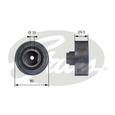 Kuva Ohjainrulla, hammashihna AUDI, SEAT, SKODA, VW OE 038109244B, 038109244C, 038109244H