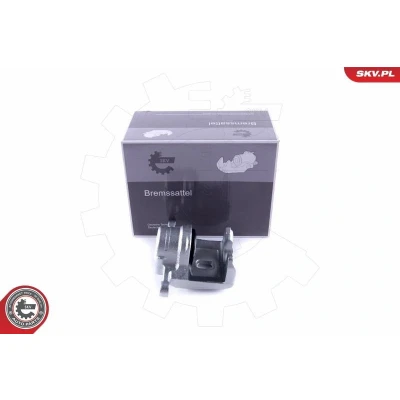 Kuva ESEN SKV 55SKV373 Jarrusatula Harmaa valurauta 144mm Taka akseli, vasen HYUNDAI: SANTA FE 2, 3, KIA: SORENTO 2
