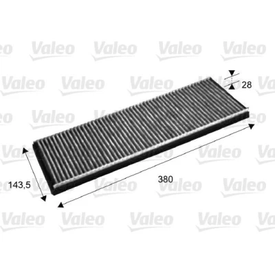 Kuva VALEO CLIMFILTER PROTECT 715632 Raitisilmasuodatin Aktiivihiilisuodatin 422 157 18 OPEL: Astra F Caravan, Corsa B Hatchback, Calibra A