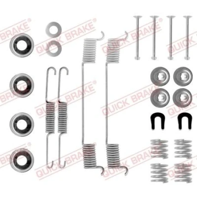 Kuva QUICK BRAKE 105 0635 Tarvikesarja Jarrukengät NISSAN: SUNNY 2
