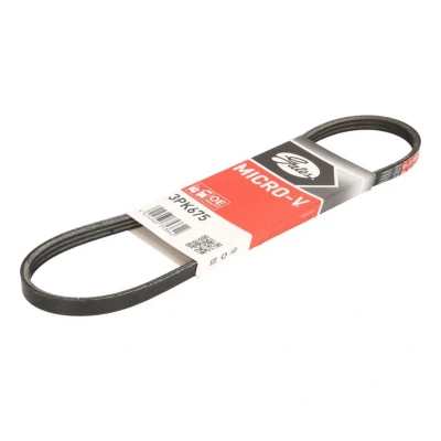 Kuva GATES 3PK675 Moniurahihna 675 3 Polyesteri, EPDM (eteenipropeeni dieeni kumi) FleetRunner Micro V KIA: Sportage II, Cerato Hatchback, Magentis II