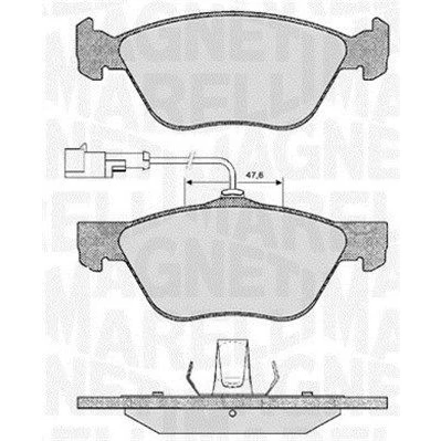 Kuva Jarrupalasarja, levyjarru, Etuakseli ALFA ROMEO, FIAT, LANCIA OE 71713143, 71748388, 71752995