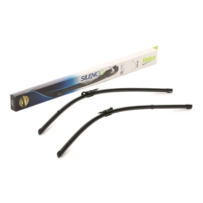 Kuva Pyyhkijänsulka Valeo Silencio X.trm, Flat Blade Set 574358 Edessä Rungottomat Top Lock SEAT: Leon II Hatchback