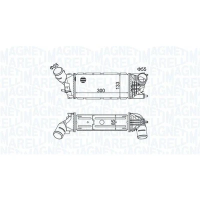 Kuva MAGNETI MARELLI 351319205120 Välijäähdytin