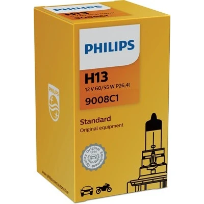 Kuva Halogeenilamppu PHILIPS H13 P26,4t, Universal 1239753 OE