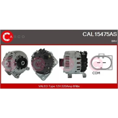 Kuva CASCO CAL10263AS Laturi 12V 120A VOLVO: V70 2, S60 I, VOLKSWAGEN: Transporter 4 Bus, 4,