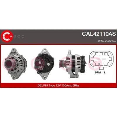 Kuva CASCO CAL35152AS Laturi 12V 210A RENAULT: LAGUNA 3 Grandtour, GRAND SCENIC 3, MEGANE Grandtour