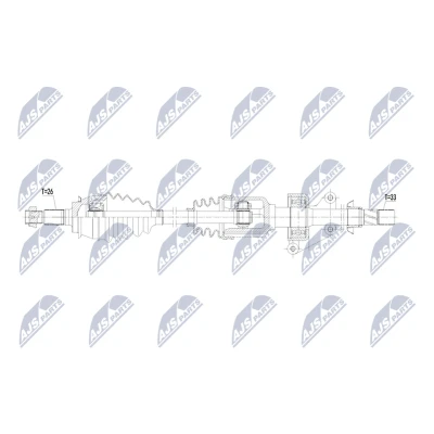 Kuva Vetoakseli NTY NPW BM 244