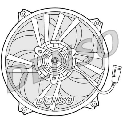 Kuva DENSO DER21015 Jäähdyttimen Tuuletin 385 460
