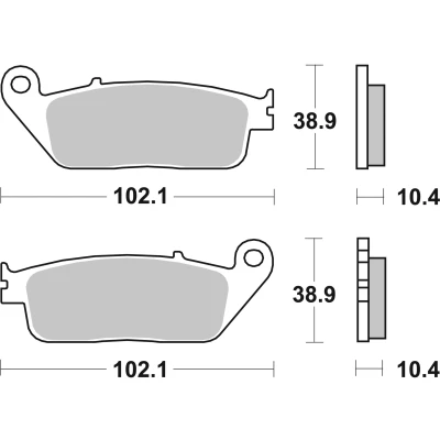 Kuva BREMBO Carbon Ceramic, Road 07HO3405 Jarrupalat Edessä ja takana