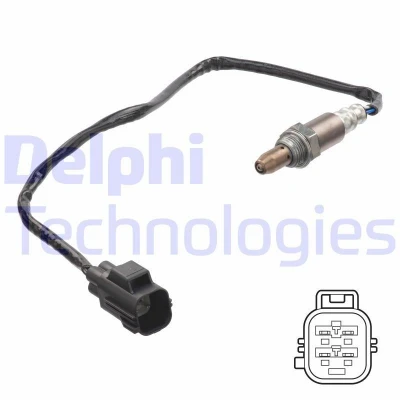 Kuva DELPHI ES21298 12B1 Lambda Anturi Hyppytunnistin, Lämmitetty VOLVO: XC60 I, XC70 II Farmari, V60 I