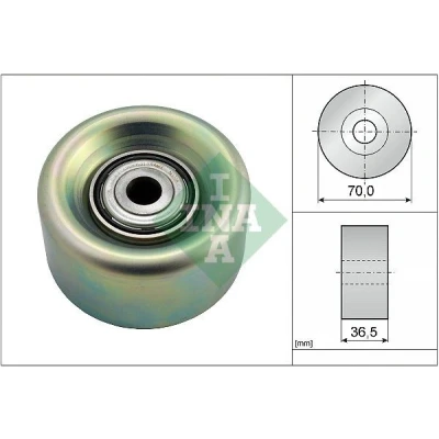 Kuva INA 532 0780 10 Ohjainrulla NISSAN: Qashqai / Qashqai+2 I, Tiida Sedan