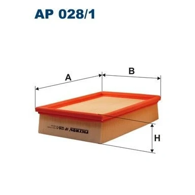 Kuva FILTRON AP 028/1 Ilmansuodatin 57 176 239 Suodatinpanos