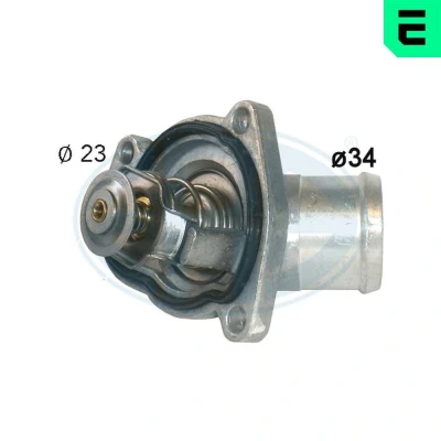 Kuva ERA 350046A Termostaatti 92 Tiivisteillä Metalli Kopalla OPEL: Astra H Caravan, Meriva A, Corsa D Hatchback