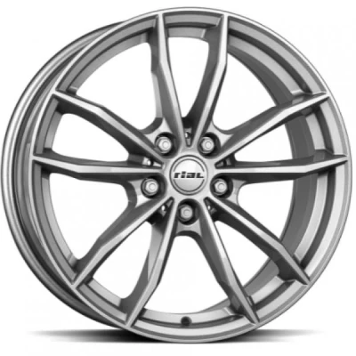 Kuva Rial X12 Metal Grey 8x19 5/112 ET45 B57.1