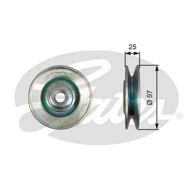 Kuva Ohjain /kiristysrulla kiilahihna MERCEDES BENZ OE 1161300160, 1161300460, A1161300160