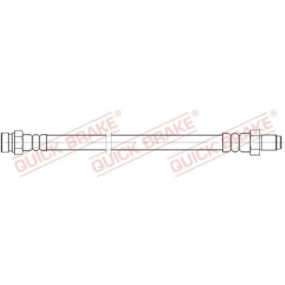 Kuva QUICK BRAKE 37.048 Jarruletku 215 M10x1 MITSUBISHI: ASX SUV, Lancer 8 Limousine, Outlander 2 SUV