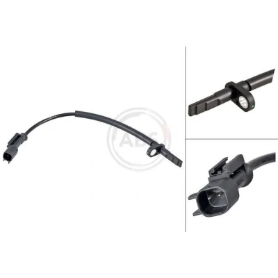 Kuva Tunnistin, kiertonopeus, Etuakseli FORD OE 1763975, 61063, BK212B372AC