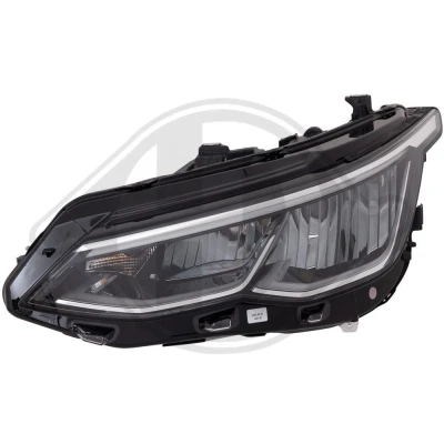 Kuva DIEDERICHS 2218081 Ajovaloumpio Vasen PWY24W, LED Oikeanpuoleiselle liikenteelle