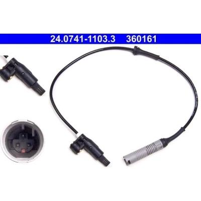 Kuva ATE 24.0741 1103.3 ABS Anturi 560 BMW: 3 Coupe, Z3 Roadster, Cabriolet