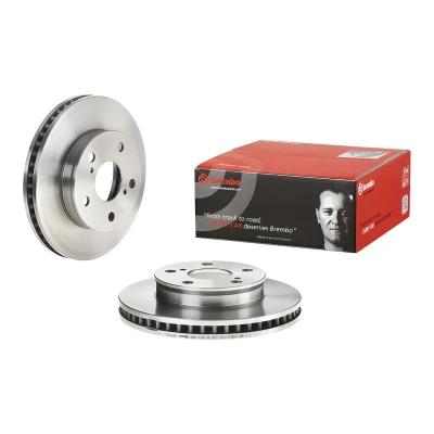 Kuva BREMBO 09.A130.10 Jarrulevyt 257 28 5 tuuletettu sisältä TOYOTA: HILUX 3 Pick up