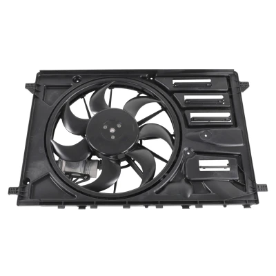 Kuva VEMO V95 01 1448 Jäähdyttimen Tuuletin 12V 250W Kiinnityskehyksillä Ohjainlaitteella