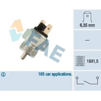 Kuva Kytkin, peruutusvalo AUDI, PORSCHE, VW OE 014 919 361, 941 521 1, 084