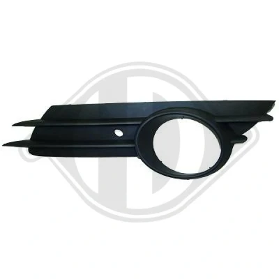 Kuva DIEDERICHS 1814049 Puskurin Ritilä Vasen Sumuvaloilla vasrustetuille autoille OPEL: Corsa D Hatchback