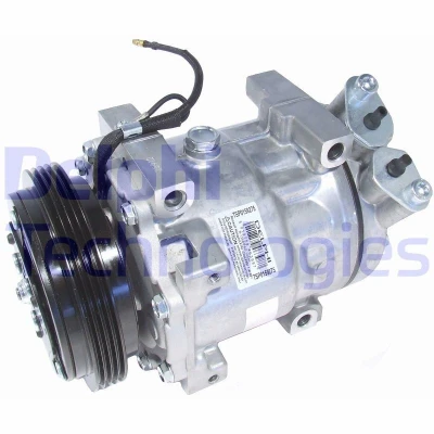 Kuva DELPHI TSP0159275 Ilmastoinnin Kompressori Sanden SD7V16 PAG 46 kompressoriöljyllä RENAULT: CLIO 2