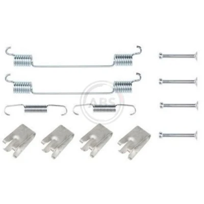 Kuva A.B.S. 0883Q Tarvikesarja Jarrukengät FIAT: Punto II Hatchback, Linea, Grande OPEL: Corsa D Astra H Hatchback