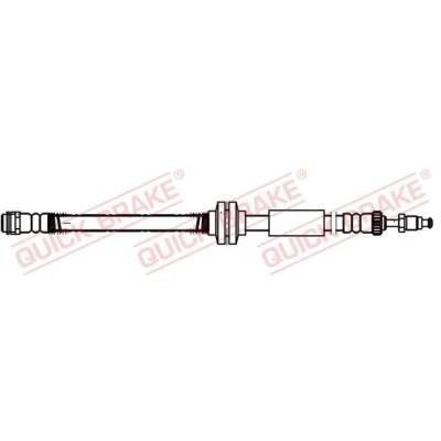 Kuva Jarruletku, Etuakseli, oikea, vasen Vw Amarok, Amarok flak/chassi OE 2H0611701, 2H0611701B