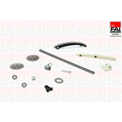 Kuva FAI AutoParts TCK4NGS Jakoketjusarja ilman tiivisteitä, Hammaspyörillä Yksinkertainen, Niittiketju OPEL: Corsa D Hatchback, Combo C Tour