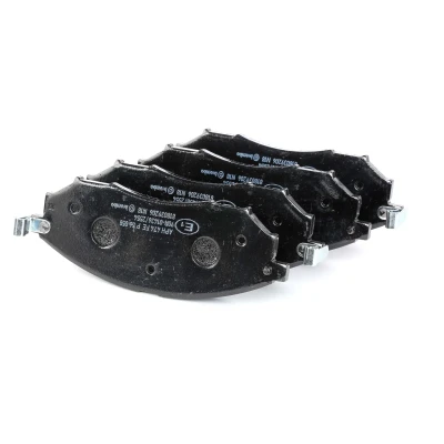 Kuva BREMBO P 56 058 Jarrupalat akustisella kulumavaroittimella Ilman tarvikkeita NISSAN: Pathfinder 3, Qashqai / Qashqai+2 I, NP300 Navara Pick up