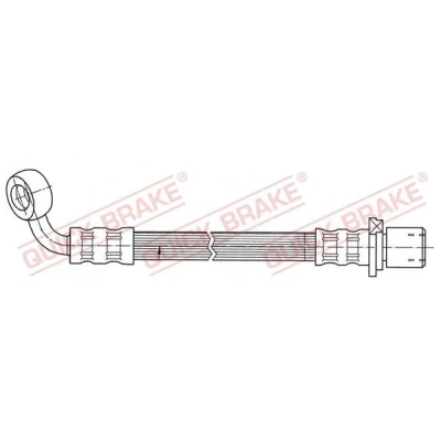Kuva Jarruletku, Taka akseli, vasen TOYOTA LAND CRUISER 80, 90 OE 9094702615