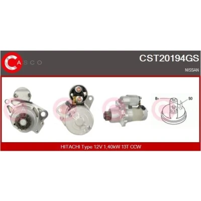Kuva CASCO CTC77007KS Turboahdin Pakokaasuahdin