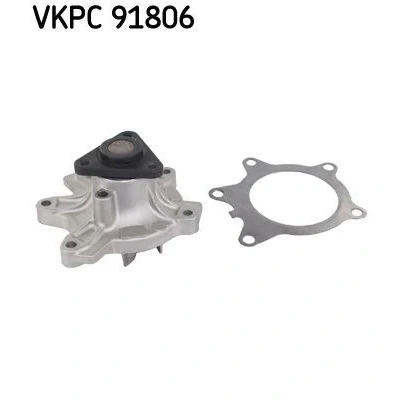 Kuva SKF VKPC 91806 Vesipumppu Tiivisteillä Metalli Moniurahihnavedolle TOYOTA: Yaris II Hatchback, Corolla X Sedan, I Hatchback