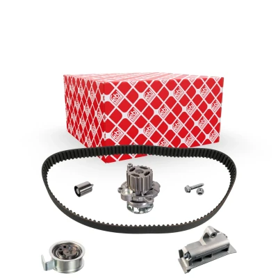 Kuva FEBI BILSTEIN 45132 Vesipumppu + Jakohihnasarja Vesipumpulla 120 VOLKSWAGEN: Golf 4 Variant, Passat B5 GP 4, AUDI: A4 B6 Sedan