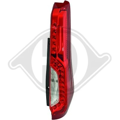 Kuva DIEDERICHS 6086990 Takavalot Oikea LED LEDillä, Lampun kannalla NISSAN: X Trail