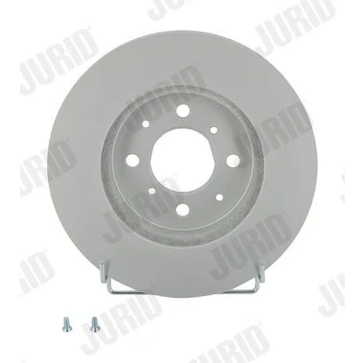 Kuva JURID 561630JC Jarrulevyt 262 21 4 100 Tuuletettu pinnoitettu Ruuveilla HONDA: CIVIC 7 Hatchback, Jazz 3, 6 Stufenheck, ROVER: 400 Sedan