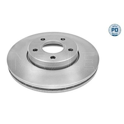 Kuva MEYLE 583 521 5026/PD Jarrulevyt Etuakseli 278 25 5 108 Tuuletettu Sinkki liuska pinnoite hiiliteräs PD Quality VOLVO: V50, C30, S40 II